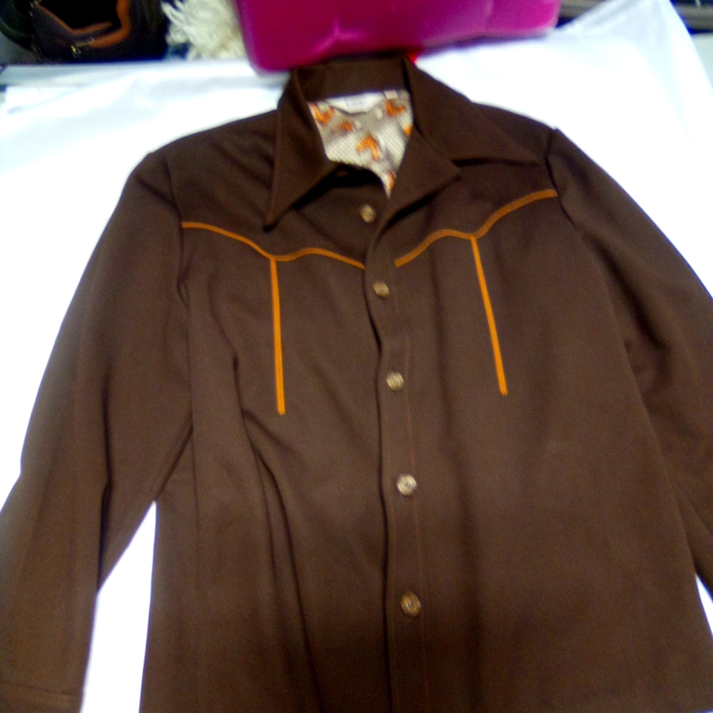 COPY - Vtg riders western shirt